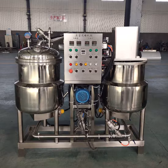 Pote de retorta marinada a vácuo para máquina de alimentos para carne de porco e frango